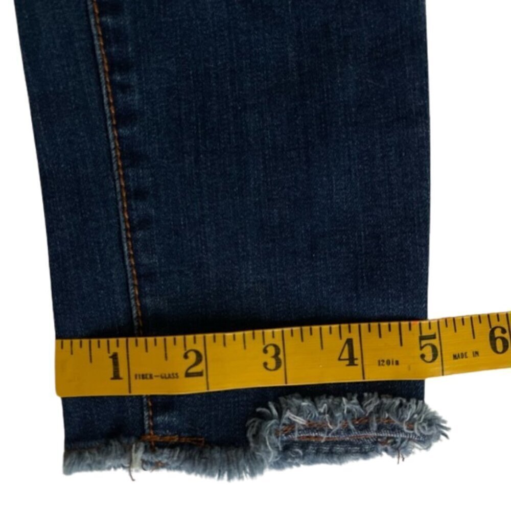 Cat & Jack Girl's Distressed Blue Jeans Size 12 - Picture 8 of 8